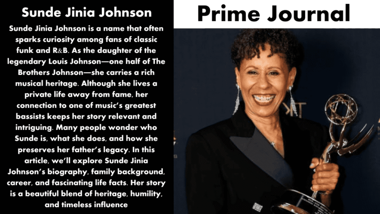 “7 Facts About Sunde Jinia Johnson”